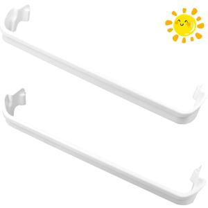 240534901 & 240534701 Refrigerator Door Shelf Bar Rail, Door Shelf Retainer Bar. Compatible with Frigidaire, Kenmore, Westinghouse, Crosley