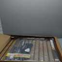 Cumbor 2 Pack 29.7"-51.5" Extra Wide Baby Gate for Stairs, Mom's Choice Awards Winner-Dog Gates for Doorways, Pressure Mounted Walk Through Pet Gate Indoor, Safety Auto-Close Child Gate for Kid,Brown