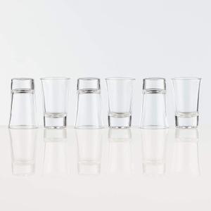 Flared Glasses, Thick Base Shot Glass Set, 1.5 Oz. (Set of 12)