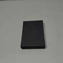 nuoku Leather Magnetic Card Holder, Intended for Magsafe Wallet Compatible with Airtag Holder, Magnetic Wallet for iPhone 15/14/13/12 Series, Not for 13 Mini/12 Mini, Max Hold 7 Cards (Black)