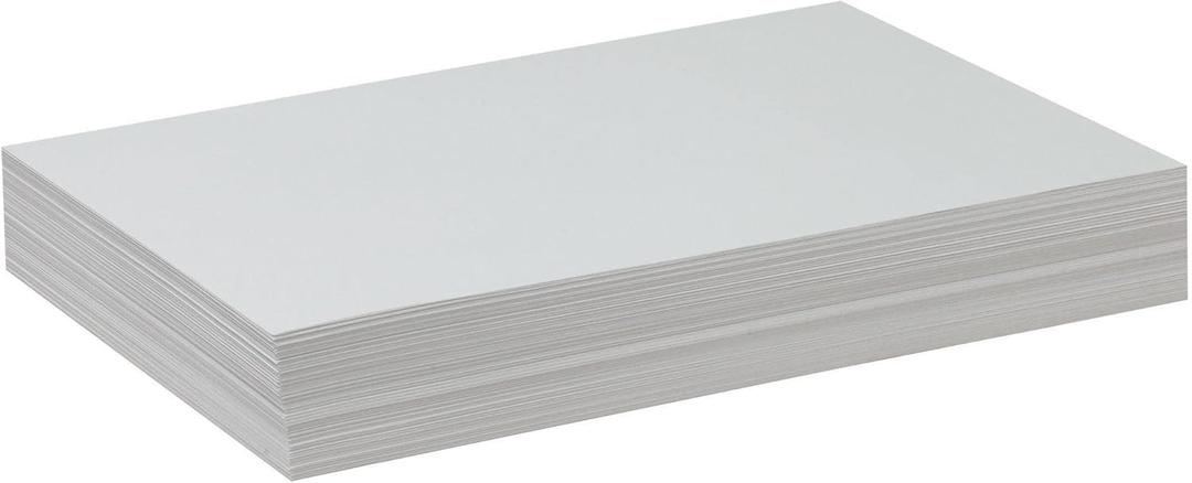 Pacon Drawing Paper P4742, White, Standard Weight, 12" x 18", 500 Sheets
