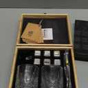 Anniversary Oaksea Gifts for Men Him Husband, Stainless Steel Engraved Whiskey Stones Glasses Set Gift, Gift for Birthday Wedding for Boyfriend Fiance, Cool Burbon Scotch Set Gifts