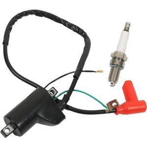 labwork Ignition Coil and Spark Plug Replacement for Honda CR80R CR85R 1987-2007 Replacement for 30500-GS2-005