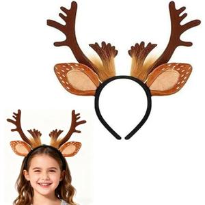 Yinxiang Jie Reindeer Antlers Headbands for Adults Teens Christmas Headbands Halloween Costume Accessories