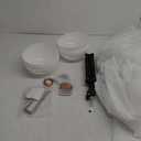 Outdoor Halloween Decor, Large Standing Spooky Halloween Ghost Decor, Led Sparkling Ghost, Easy to Assemble Ghosts Decorations for Front Porch Yard (Ghost C)