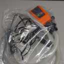 Fuel Transfer Pump with Auto-stop Sensor Leak Protection and 4 Tank Adapter, 3.2GPM, 51" Hose, 3 Power Modes, Battery Powered/12 Volt Portable Liquid Pump for Diesel, Oil