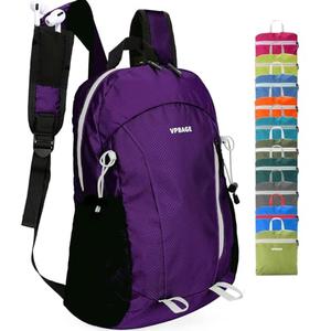 VPBAGE 15L Water-resistant Hiking Daypack for Women, Small Backpack Travel Outdoor, Lightweight Day Pack with Tool Loops