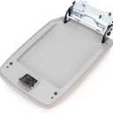 Center Console Lid Armrest Gray Assembly Leather Cover Compatible with Toyota Highlander 2008-2013 Rest Box Lid Middle Console Cover Replaces 58905-0E040-C0