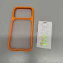 TORRAS for iPhone 17 Pro Case, Beyond Military-Grade Protection, Camera Control Button, DIY Buttons, Translucent Matte Slim Thin Shockproof Hard Back Anti-Scratch case for iPhone 17 Pro, Cosmic Orange