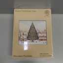 Mys Aurora Christmas Tree Puzzles for Adults Beautiful Wooden Puzzles Unique Piece Relax Wood Puzzle Gifts for Family Friends Thanksgiving Birthday Brain Teaser Puzzles 11.2"*10"