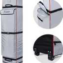 AMERICAN PHOENIX Canopy Wheel Carry Bag 62x10x10 Easy Storage Bag Pop Up Tent Rolling Bag for Canopy Tents Bag Portable and Heavy-Duty (Silver Gray-62x10x10)