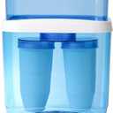 ZeroWater ZJ-004S, Refillable Filtered Water Cooler Jug, 5 Gallon Capacity, NSF Certified to Reduce Lead, Other Heavy Metals and PFOA/PFOS, Blue