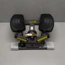 Stepper Machine with Resistance Bands, Mini Stepper with 300LBS Weight Capacity, Twist Stepper for Full Body Workout, Adjustable Step Height, Smooth and Quiet, Step Machine for Men Women