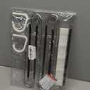 Pant Hangers Space Saving Jean Hangers -No Wrinkle Clothes Hanger - Closet Organizer and Storage, College Dorm Room Essentials Apartment Must Have - 1 Pack