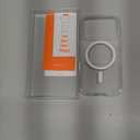 TORRAS Stronger Magnetic Shockproof for iPhone 17 Pro Case, Compatible with MagSafe, Military-Grade Drop Protection, Camera Control, DIY Button, Slim Clear Phone Case for iPhone 17 Pro, Clear