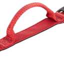 KONG Ultra Durable Padded Comfort Handle Dog Collar (Large, Red)