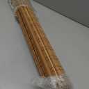LazBlinds No Drill Bamboo Roman Shades, 33x64, Ceylon Light Russet