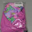 Idgreatim Girls Swimsuit Rash Guard Set Long Sleeve Two Piece Bathing Suit Size 5-6 Years