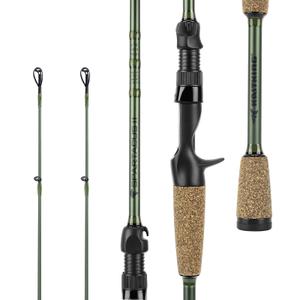 KastKing Spartacus II Twin-Tip Spinning Rods, 7'0", M Power, Fast