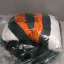 Logo Brands NCAA Miami Hurricanes Raschel Throw Blanket - Super Plush Comfort, Sublimated Logo, Machine Washable