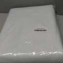 XWZO 100% Blackout Curtains 2 Panels with Tiebacks- Heat and Full Light Blocking Window Treatment with Black Liner for Bedroom/Nursery, Grommet Top, White, W52 x L84 Inches Long, Set of 2