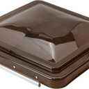 14 Inch RV Roof Vent Cover Replacement Vent Lid Smoked for Camper Trailer Motorhome (Smoked 1-Pack)