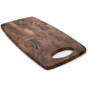 Ironwood Gourmet Calistoga End Grain Cheese Board, Acacia Wood 0.25 x 8 x 15 inches