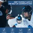 Hikeen Hockey Neck Guard,Premium Cut Resistant Protection,Adjustable & Soft Neck Protector,Optimal Safety Ice Hockey Protection Equipment