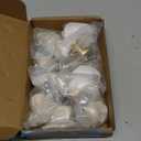 Asidrama 10 Pack Brushed Brass Kitchen Cabinet Knobs Dresser Knobs Drawer Knobs Cabinet Hardware Zinc Knobs for Dresser Drawers