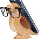Thanksgiving Gifts Wooden Bird Spectacle Eyeglasses Holder Stand With Mobile Display Stand | Mango Wood Eyewear Sunglasses Holder Display Stand 6 Inch