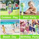 Bubble Machine Wand for Kids Toddlers Age 1 2 3 4 5 6 7 8 Years Old Birthday Party Easter Day Gifts with Music&Light Automatic Cute Baby Outdoor Outside Toy Game for Little Girl Boy Include Solution