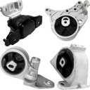 Engine Motor Mount and Transmission Mount Kit Compatible with 2001-2003 Chryler Voyager, 2001-2007 Dodge Caravan Grand Caravan, Chryler Town & Country A2925 A2926 A2928 A2927