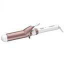 Conair Double Ceramic 1Inch Long Barrel Curling Iron, 1Inch Barrel Creates Classic Curls to Loose Waves, Hair Curler for Use on Short, Medium, & Long Hair, White/Rose Gold