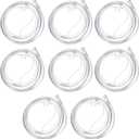 8 Pack Nasal Cannula Oxygen Tubing Soft 6.5ft Oxygen Cannula Kit Individual Packing Nasal Oxygen Tubing for Adult