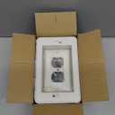 DVFR1W-1 Recessed Outlet Box, Recessed Electrical Box for Wall Mount TV, Outlet Mounting Box for New Construction&Retrofit Projects, Wall Outlet Box with Duplex & Decorator Style Covers,1-Gang