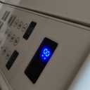 COMMERCIAL CHEF 1.4 Cubic Foot Microwave with 10 Power Levels, Small Microwave with Push Button, 1100 Watt Microwave with Digital Control Panels, Countertop Microwave with Timer, White