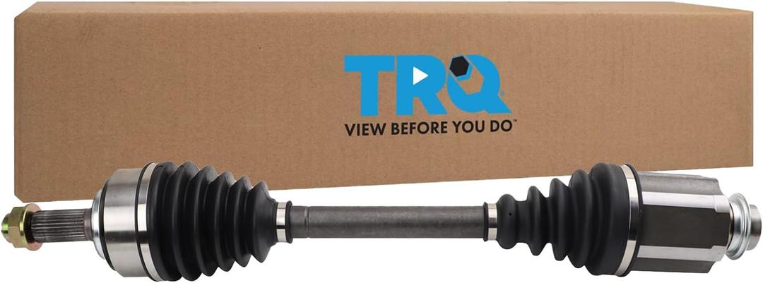 TRQ Front Passenger Side CV Axle Assembly Compatible with 03-04 Honda Accord V6 3.0L 05-07 Accord EX LX V6 3.0L 07 Accord EX-L Special Edition V6 3.0L 02-06 CR-V 04-06 Acura TL Automatic Transmission