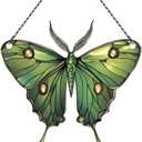 Luna Moth Ornaments Decor - Luna Moth Gifts for Women Men - Home Wall Room Kitchen Christmas Decorations - Acrylic Ornament