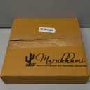 Marubhumi 5-PC Artificial Marigold Flower Garland  4.5 Feet Long Strands with Bells | Yellow & Red | Diwali, Wedding, Home & Christmas Dcor