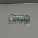 A&S Mezuzot Modern Concrete Mezuzah Case with Scroll, Easy Peel and Stick Mezuza (White+ Engraved Shin, 6 Inches)