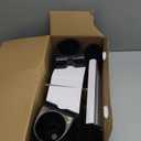 MR.SIGA Toilet Plunger and Bowl Brush Combo for Bathroom Cleaning, Black, 2 Sets