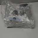 Clear 2-Tier Stackable Paper Tray Organizer for Letter/A4 Files, Desktop Document Sorter, Transparent Office Desk Storage (2 - Tier Clear)