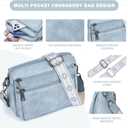 ATERITSSI Crossbody Purses for Women Trendy,Vegan Leather Crossbody Bags,Cell Phone Camera Shoulder Handbags with Card Slots