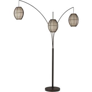 Adesso 4026-26 Maui Arc Lamp, 82 in., 3x60W Incandescent,13 CFL, Antique Bronze, 1 Floor Lamp Adesso 4026-26 Maui Arc Lamp, 82 in., 3x60W Incandescent,13 CFL, Antique Bronze, 1 Floor Lamp