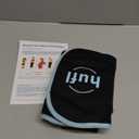 Castor Oil Pack Wrap for Stomach, Organic Cotton Castor Oil Wrap Kit for Liver Detox, Reusable Compress Pack for Women & Men, Leak-Proof Design, Size S-L