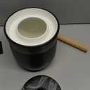 Fermentation Crock 5 Liter / 1.3 Gallon, Sauerkraut Crock with Lid, Weights & Pounder - Ceramic Fermenting Crock Kit for Pickling Cabbage Kimchi Pickle Vegetables- Sauerkraut Fermentation Crock.