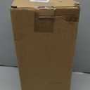 Toilet Paper Holder Stand, Freestanding Toilet Tissue Organizer, Minimalistic Storage Solution, Reserve Mega Rolls- Black