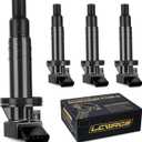 Set Of 4 Ignition Coil Pack Fits for 1.8 L4 Toyota Corolla Matrix Celica Pontiac Vibe Chevy Prizm 2000 2001 2002 2003 2004 2005 2006 2007 2008 1.8L Coils Replaces# UF247 C1249