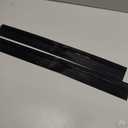 2 Pack Silicone Stove Counter Gap Covers, Heat Resistant Stove Gap Filler, 21 Inch Black Stove Guard for Counter, Easy to Clean