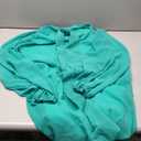 Yanfoam Women's Puff Long Sleeve Sweetheart Round Neck Dress Flowy Loose Chiffon for Cocktail Party Mini Dress,M